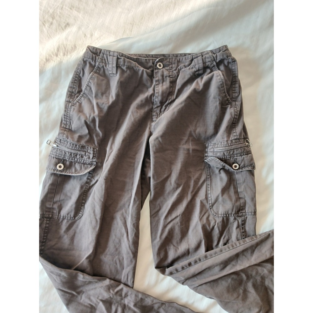 Vintage y2k sundance cargo brown pants low rise size 6 streetwear - Picture 8 of 8